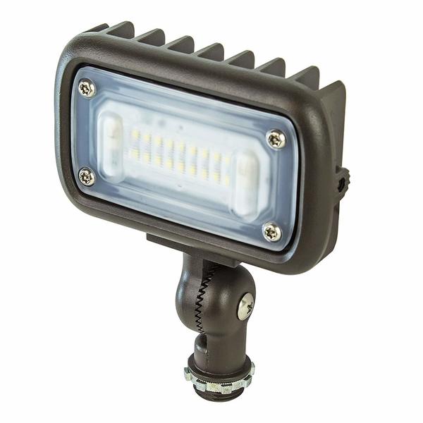 Newhouse Lighting Outdoor 15W LED Landscape Wall Wash Flood Light, 3000K, Bronze WW15BRZ